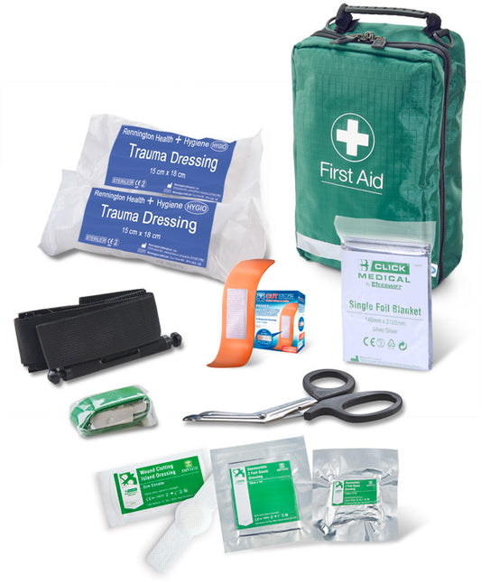 BS8599-1:2019 Critical Injury Pack High Risk in Bag